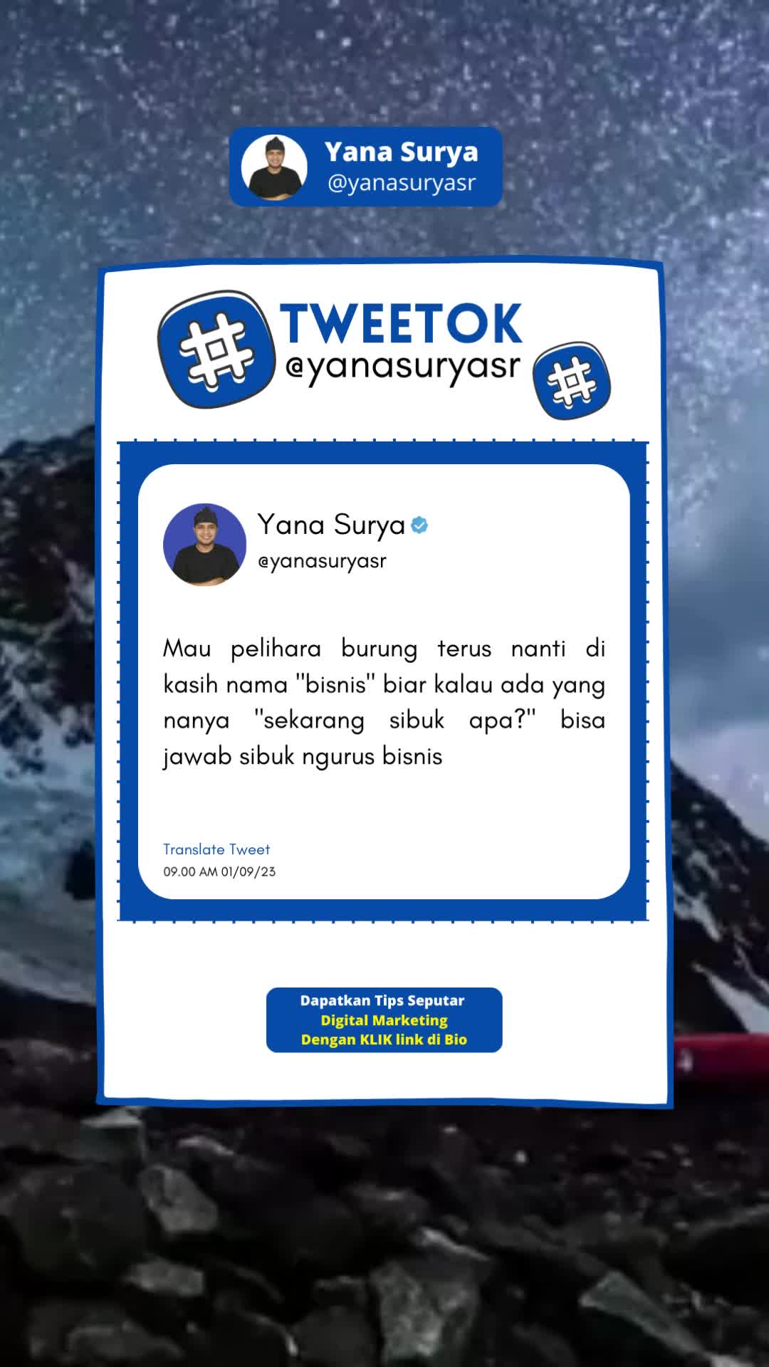 @Yana - #belajarbarengyana