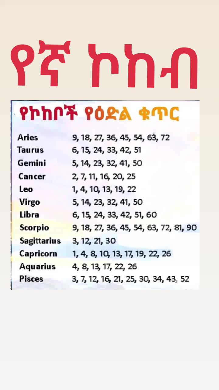 @የኛ_ኮከብ