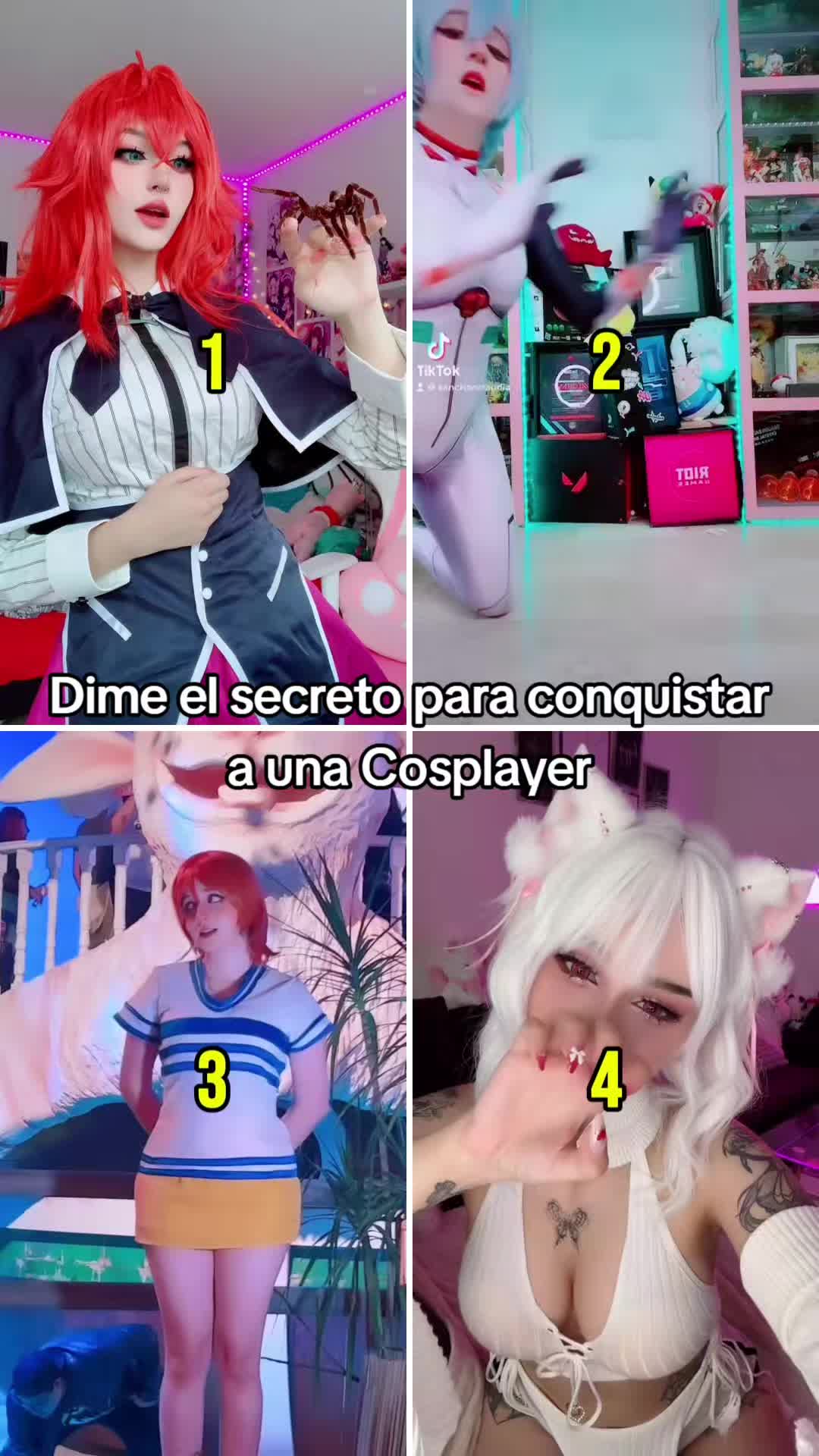 @✨Chicas gamers y cosplayers✨