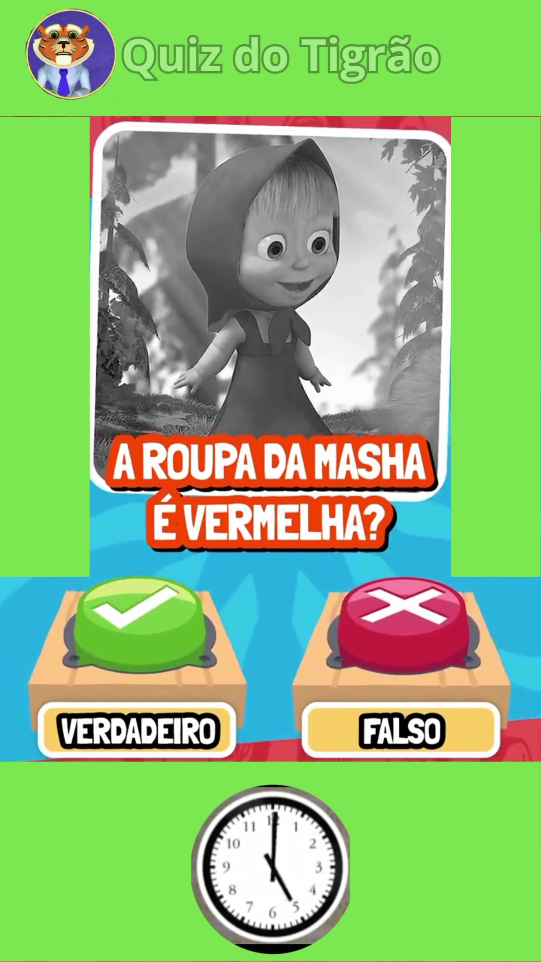 @QUIZ DO TIGR&Atilde;O