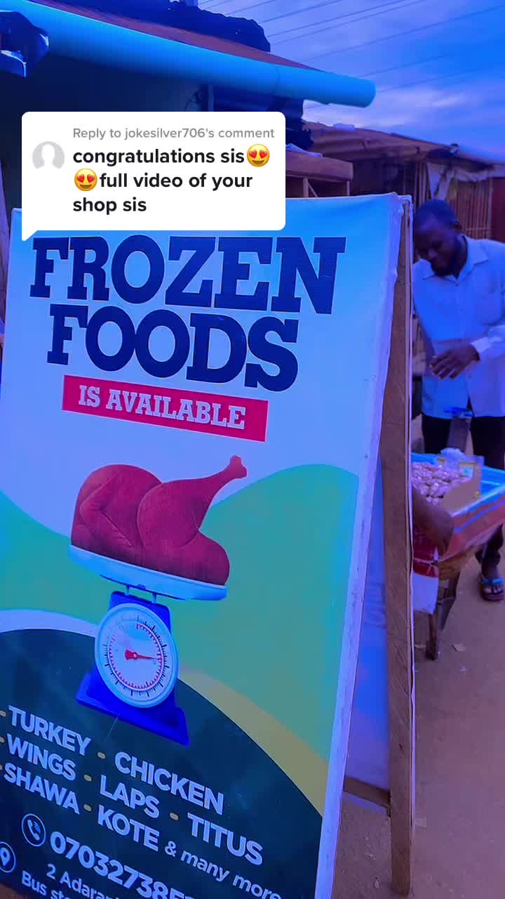 @FOODSTUFF SELLER IN ORILEAGEGE