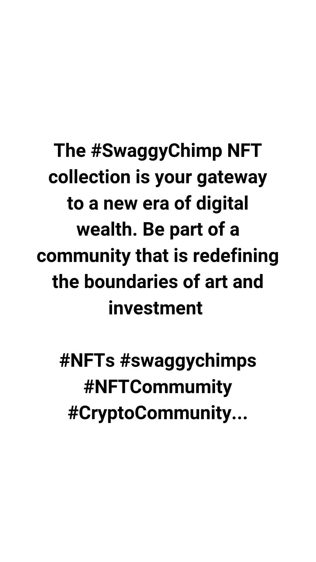 @Swaggy Chimps