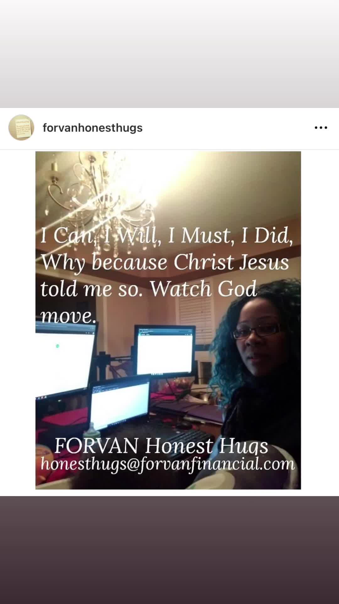 @FORVAN Honest Hugs