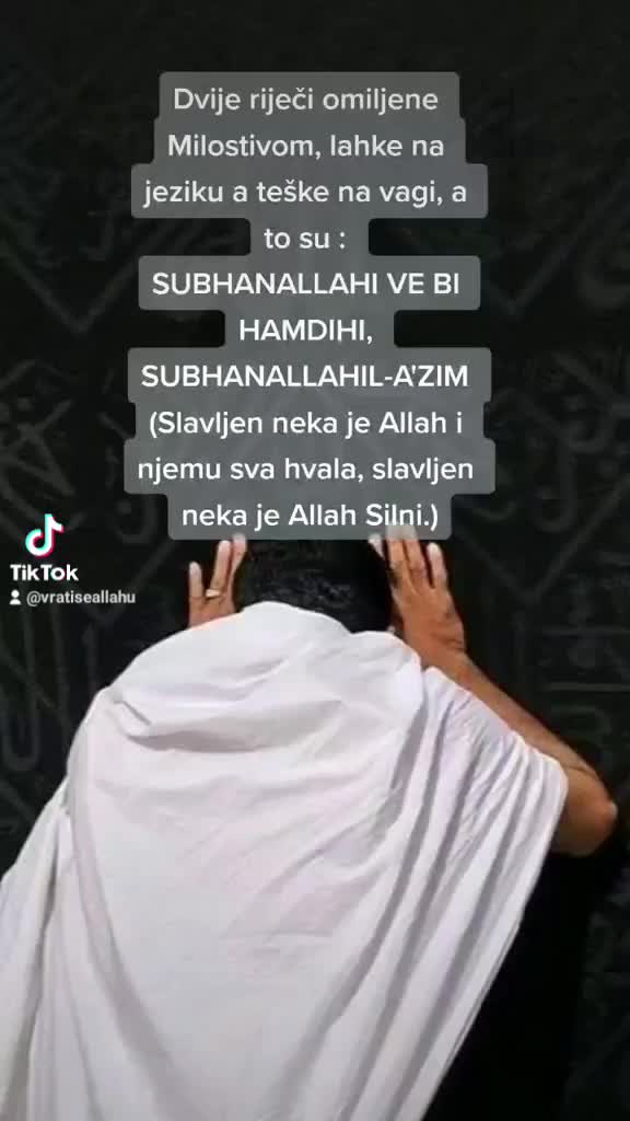 @Vrati se Allahu