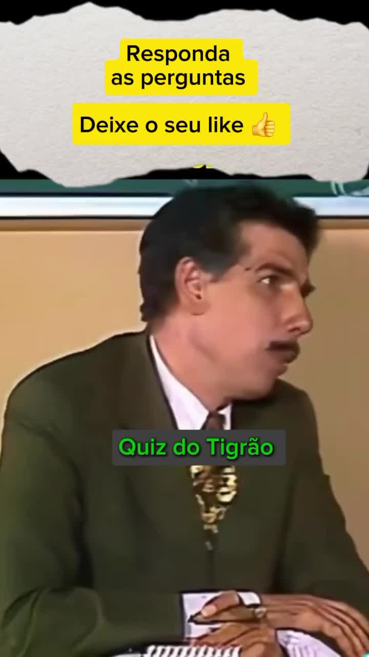 @QUIZ DO TIGR&Atilde;O