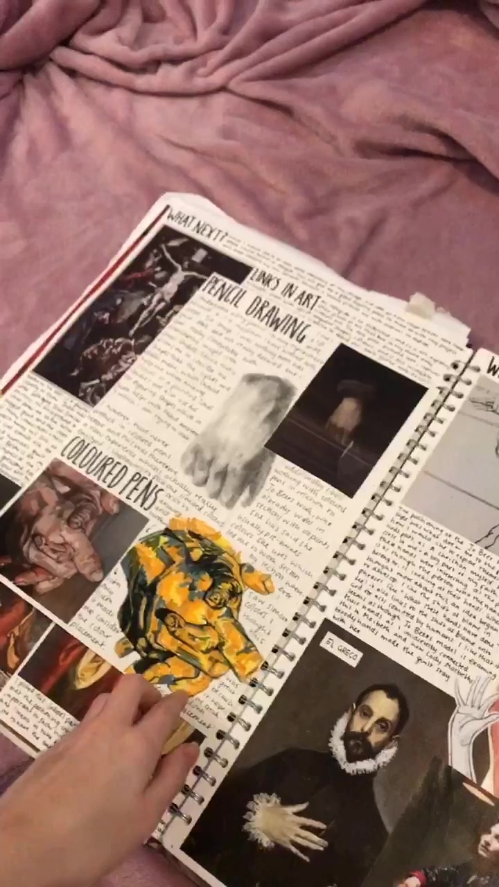 @casey doing art