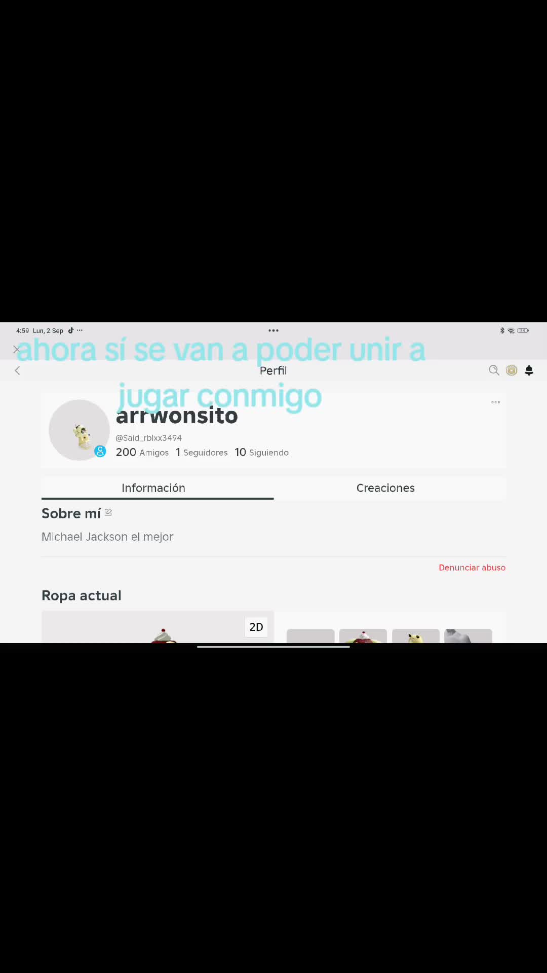 @said Aar&oacute;n oficial.
