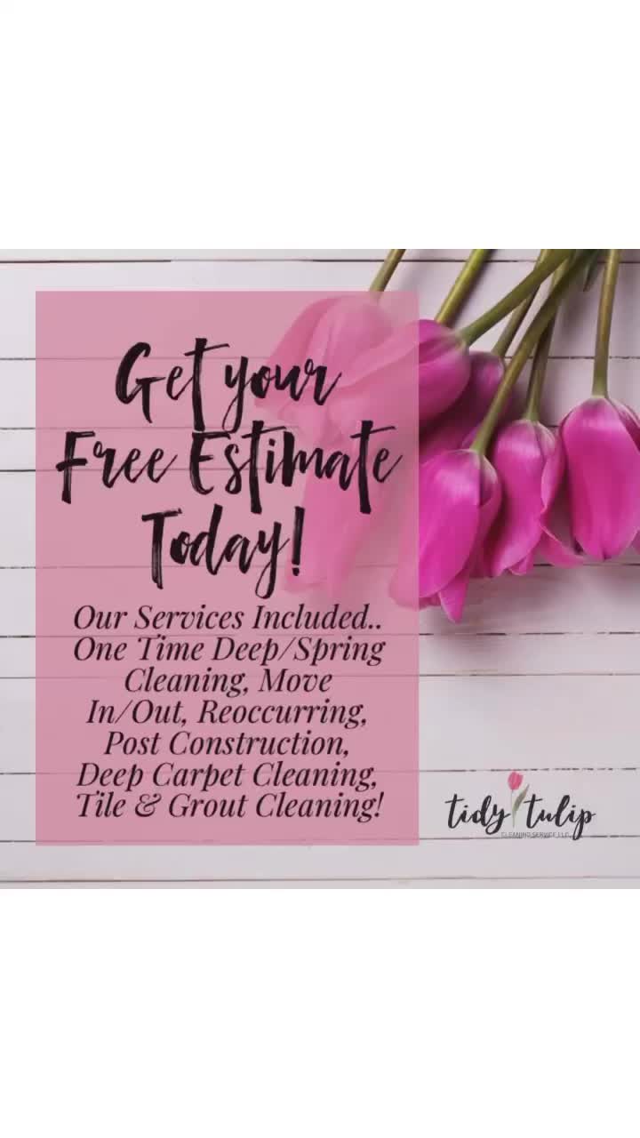@Tidy Tulip Cleaning Service