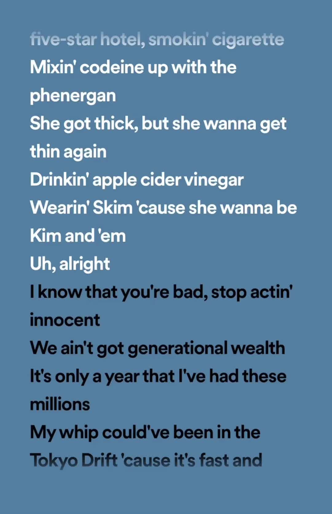 @speed songs
