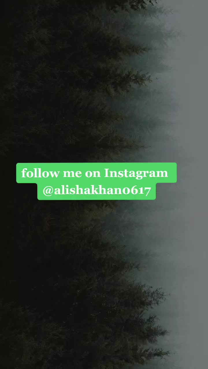 @Alisha khan