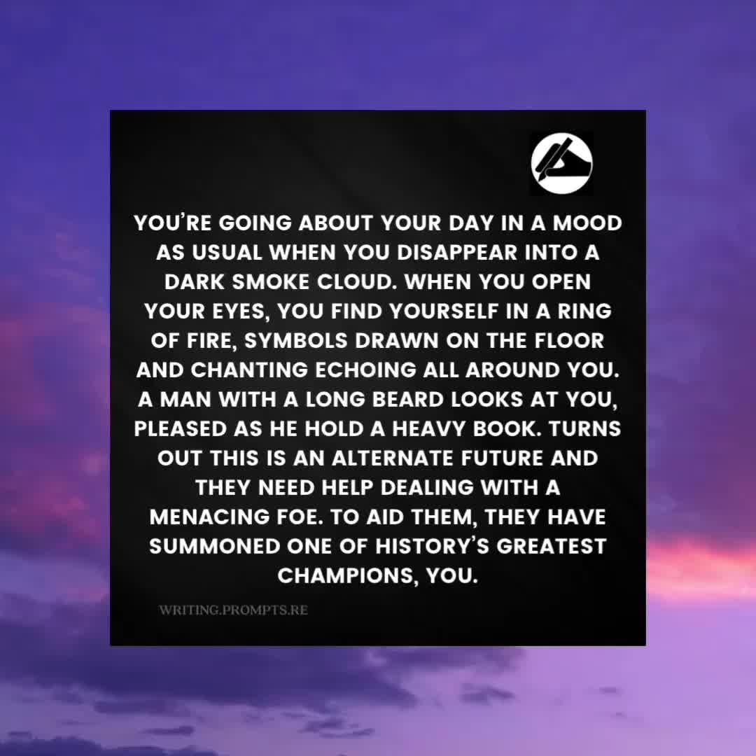 @Writing Prompts Re