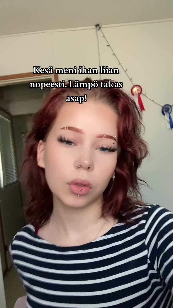 @Milla tässä terve:)