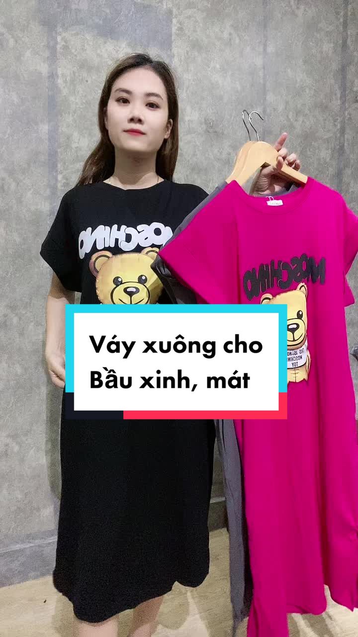@Váy bầu mẹ Còi