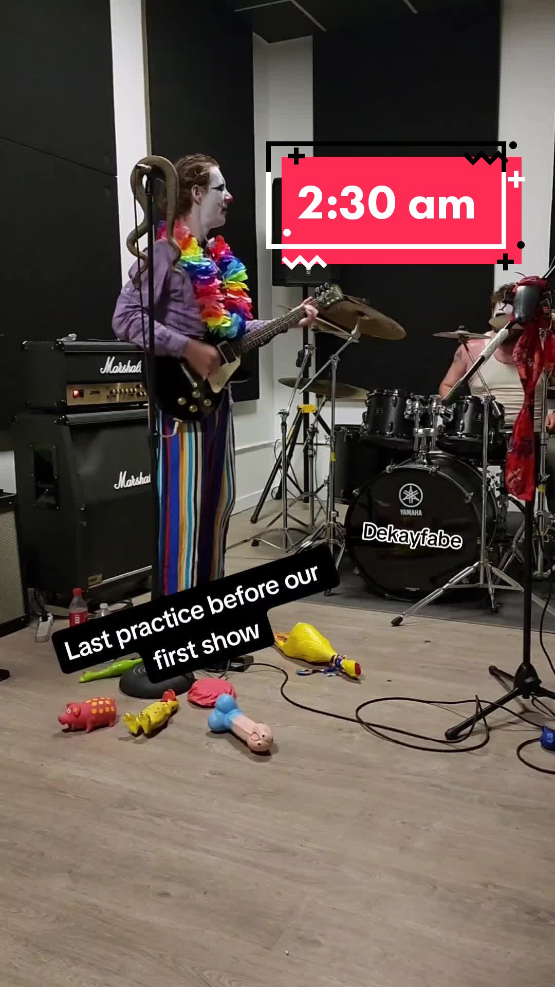 @Dekayfabe clown band