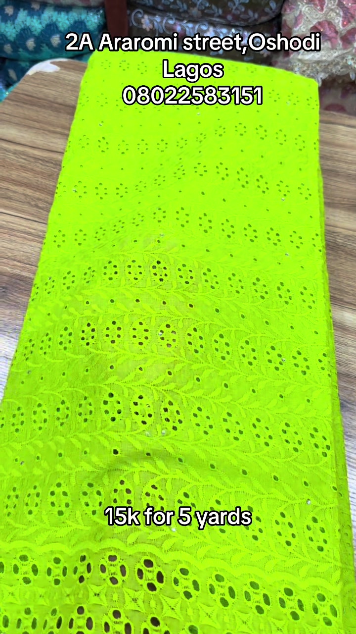 @DRYLACE FABRICS IN OSHODI, LAG
