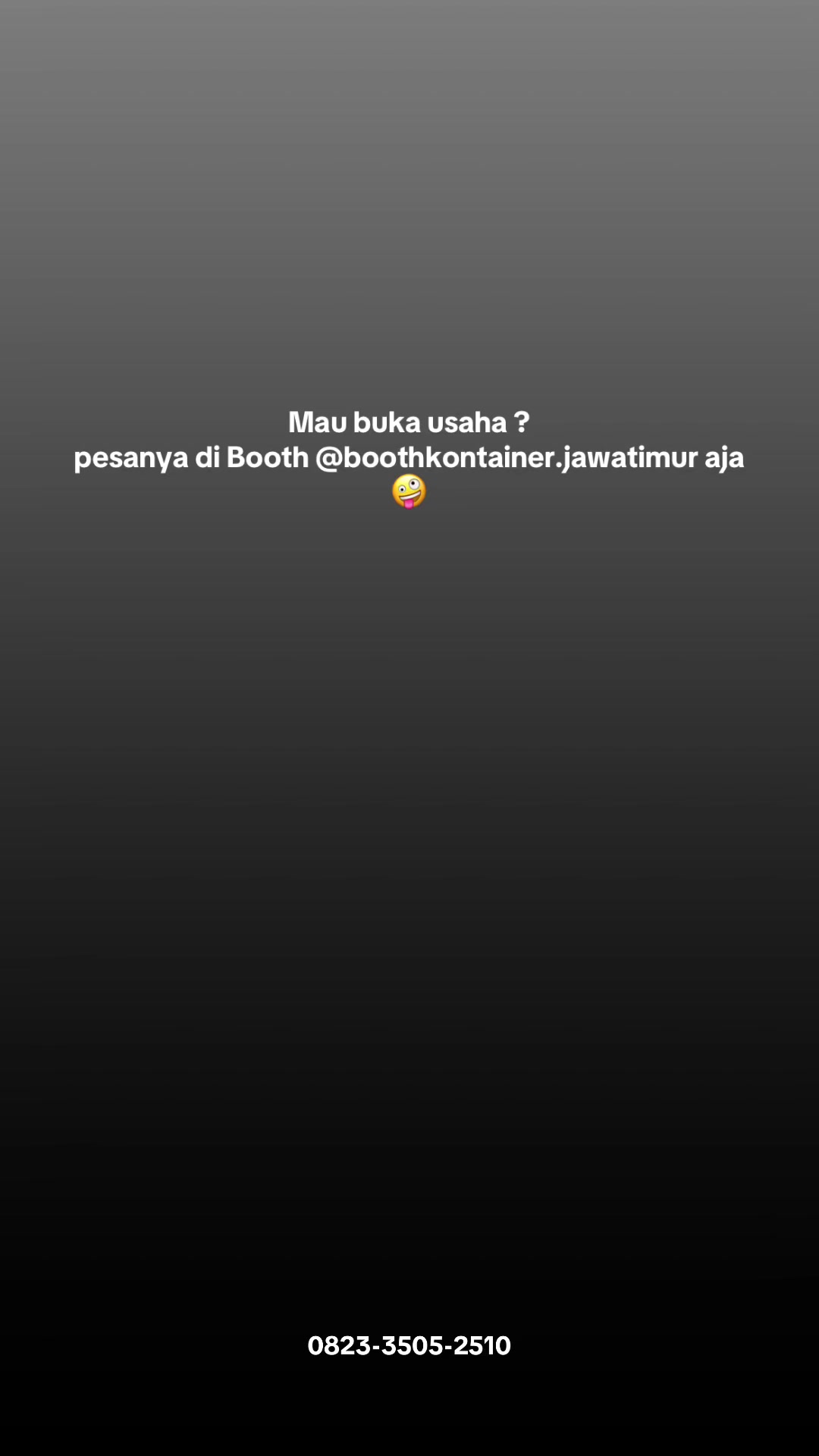 @Booth Container Jawa Timur