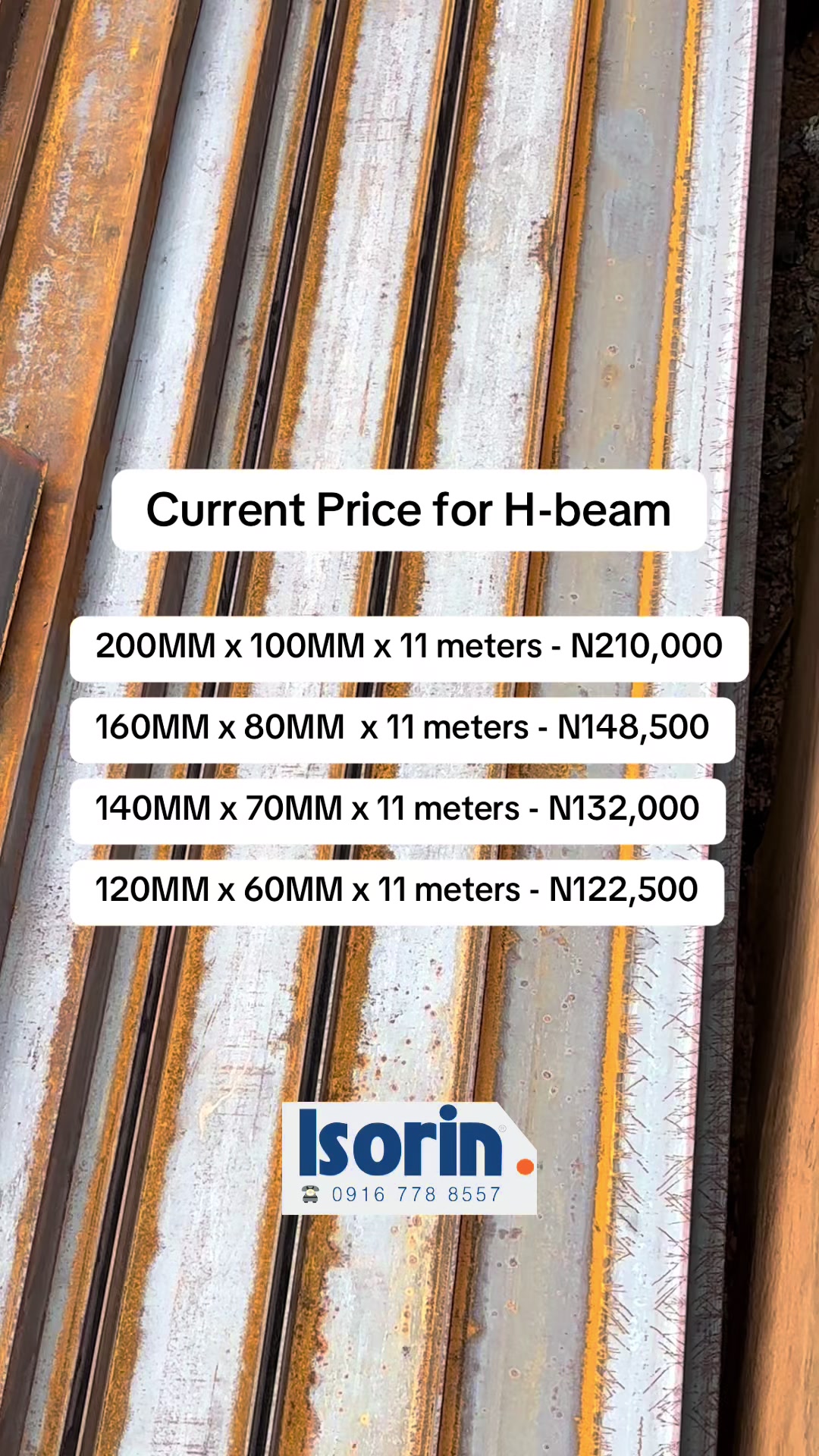 @Isorin Steel Limited