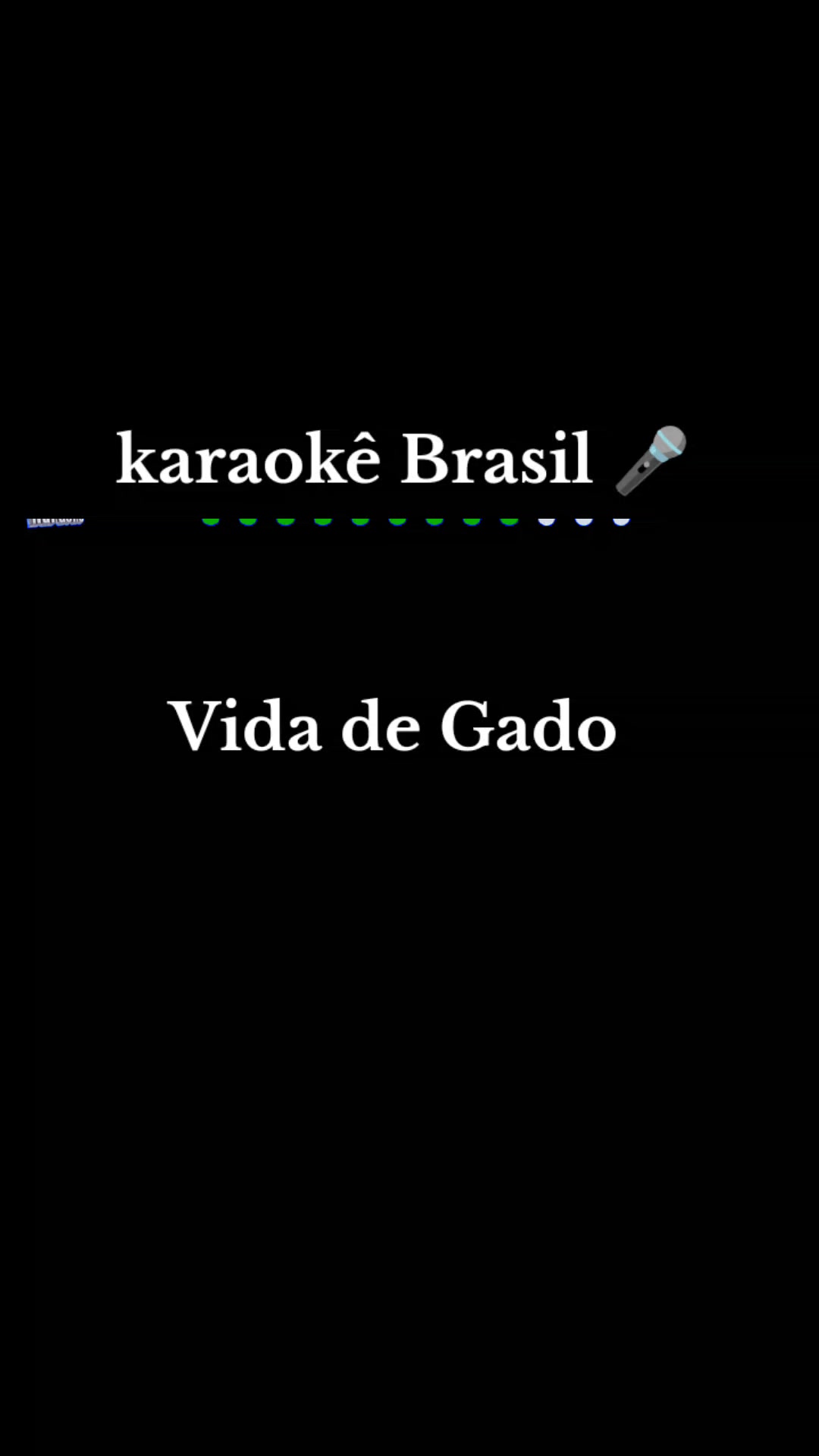 @Karaok&ecirc;_Brasil 🎤