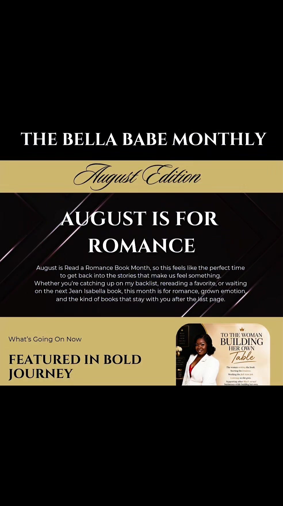 @Jean Isabella Author
