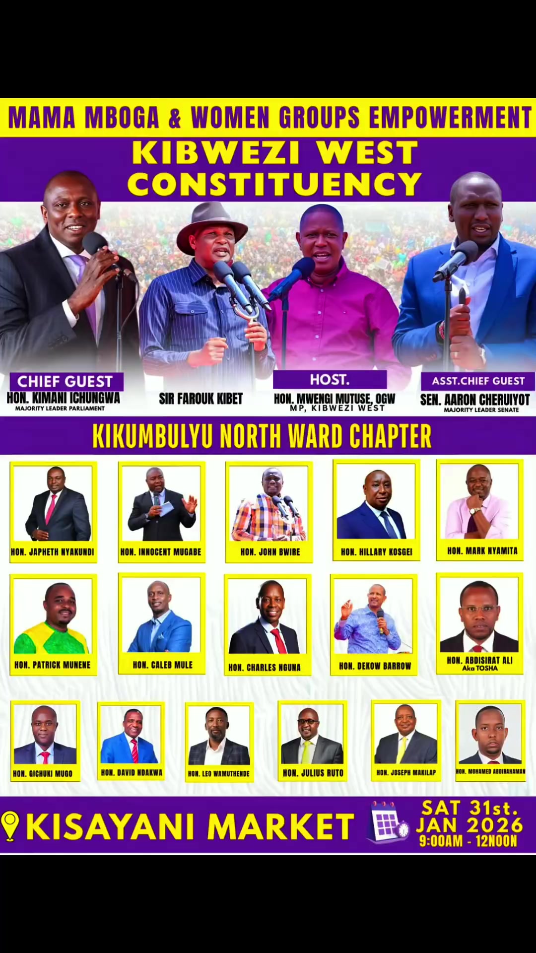 @Hon Mwengi Mutuse press