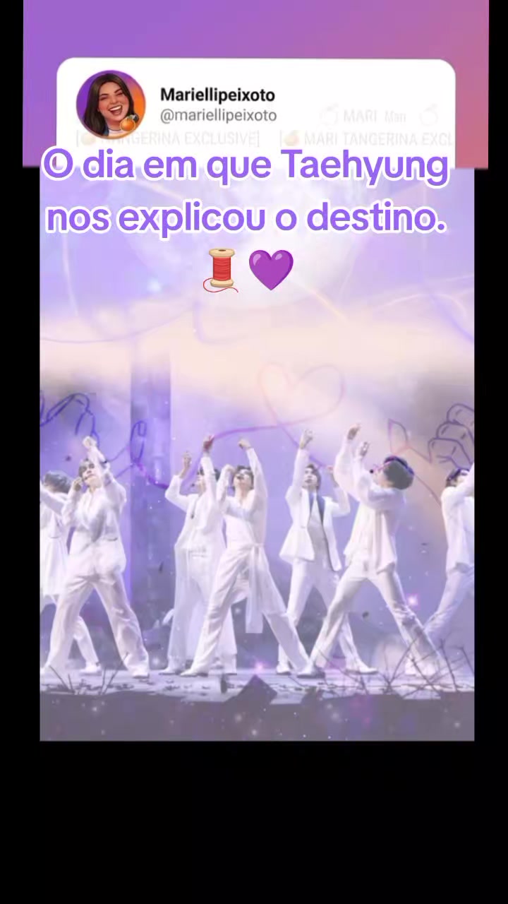 @Mari Tangerina Bts 🍊💜🎉