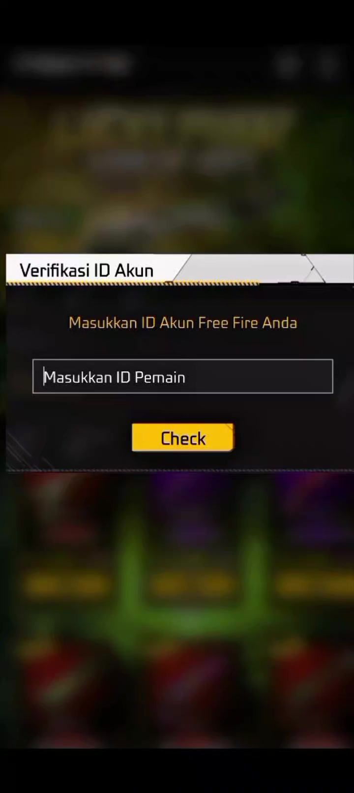 @Event Free Fire Terbaru
