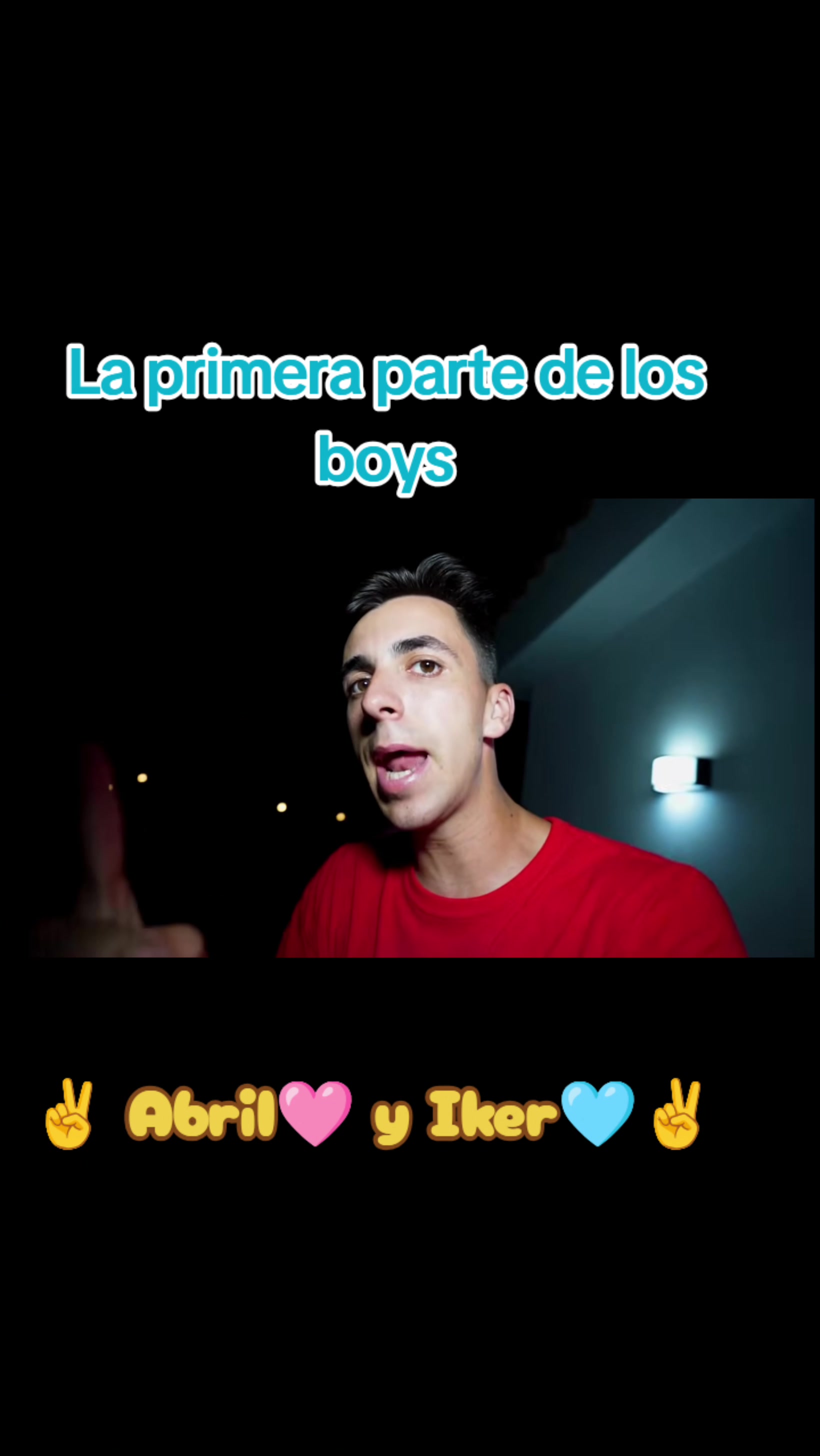 @✌️ Abril🩷 y Iker🩵 ✌️
