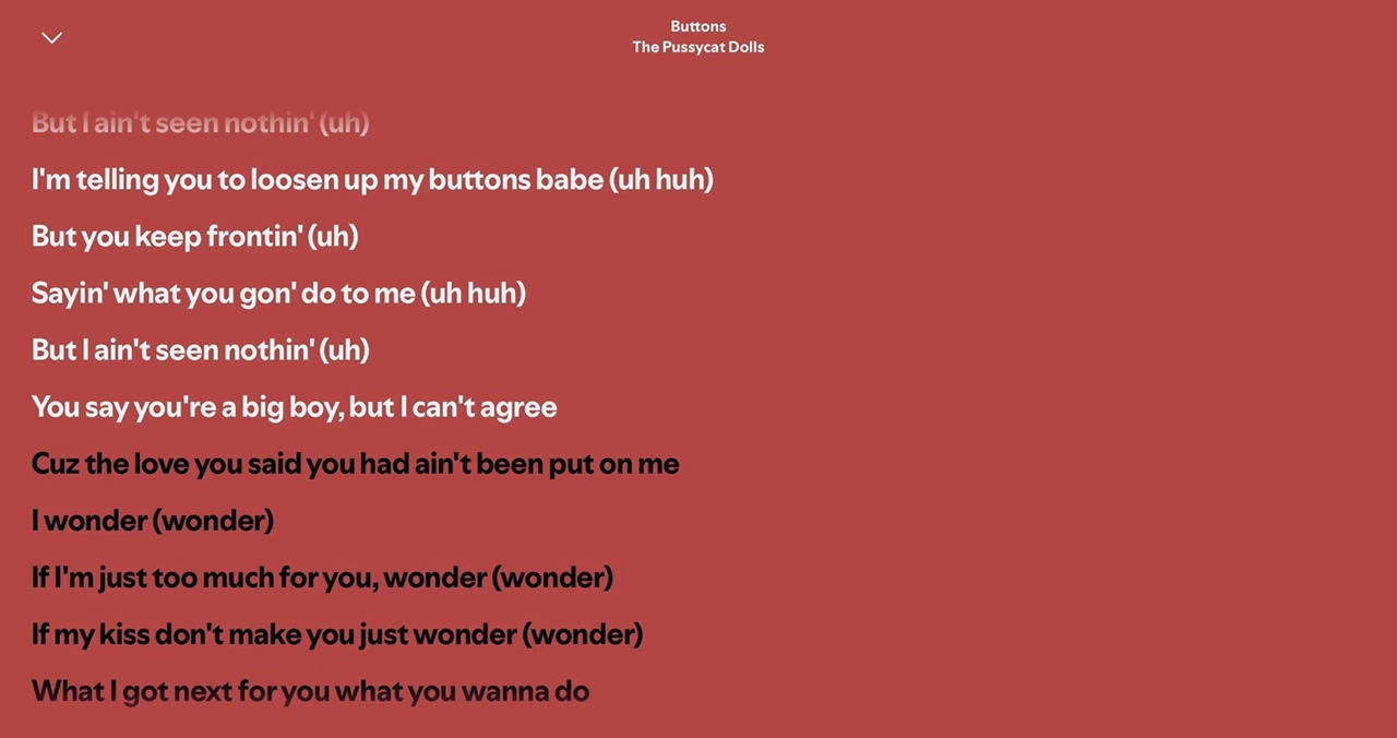 @Spotify Song Lyrics