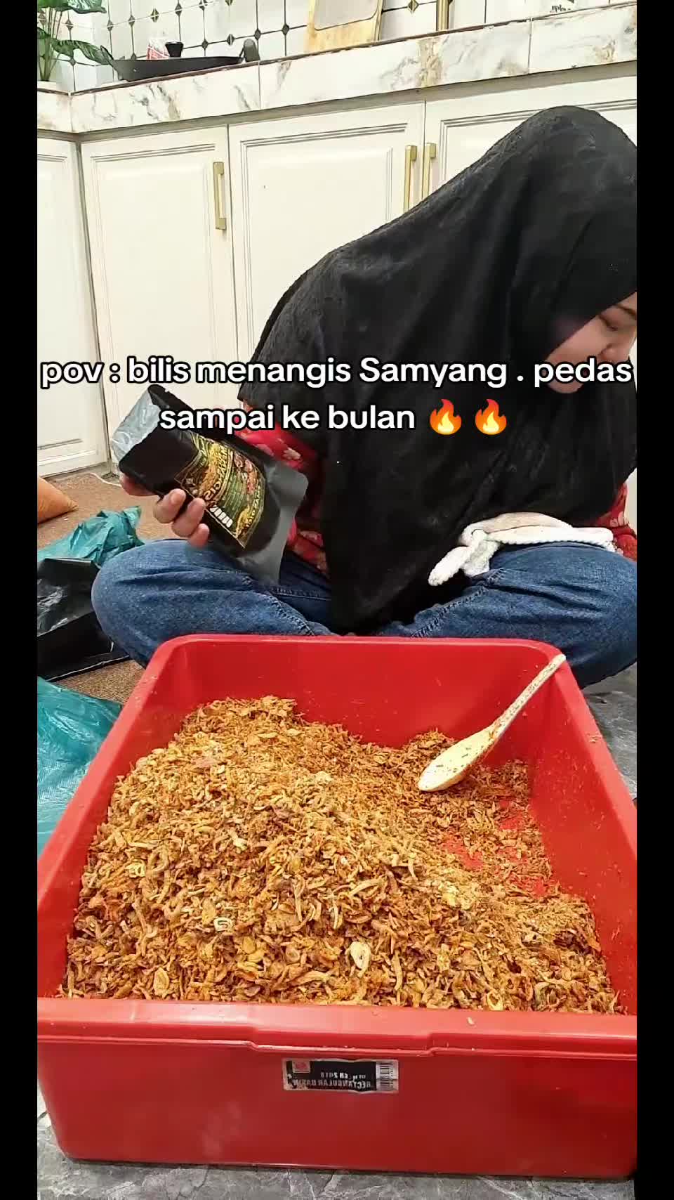@Bilis menangis viral