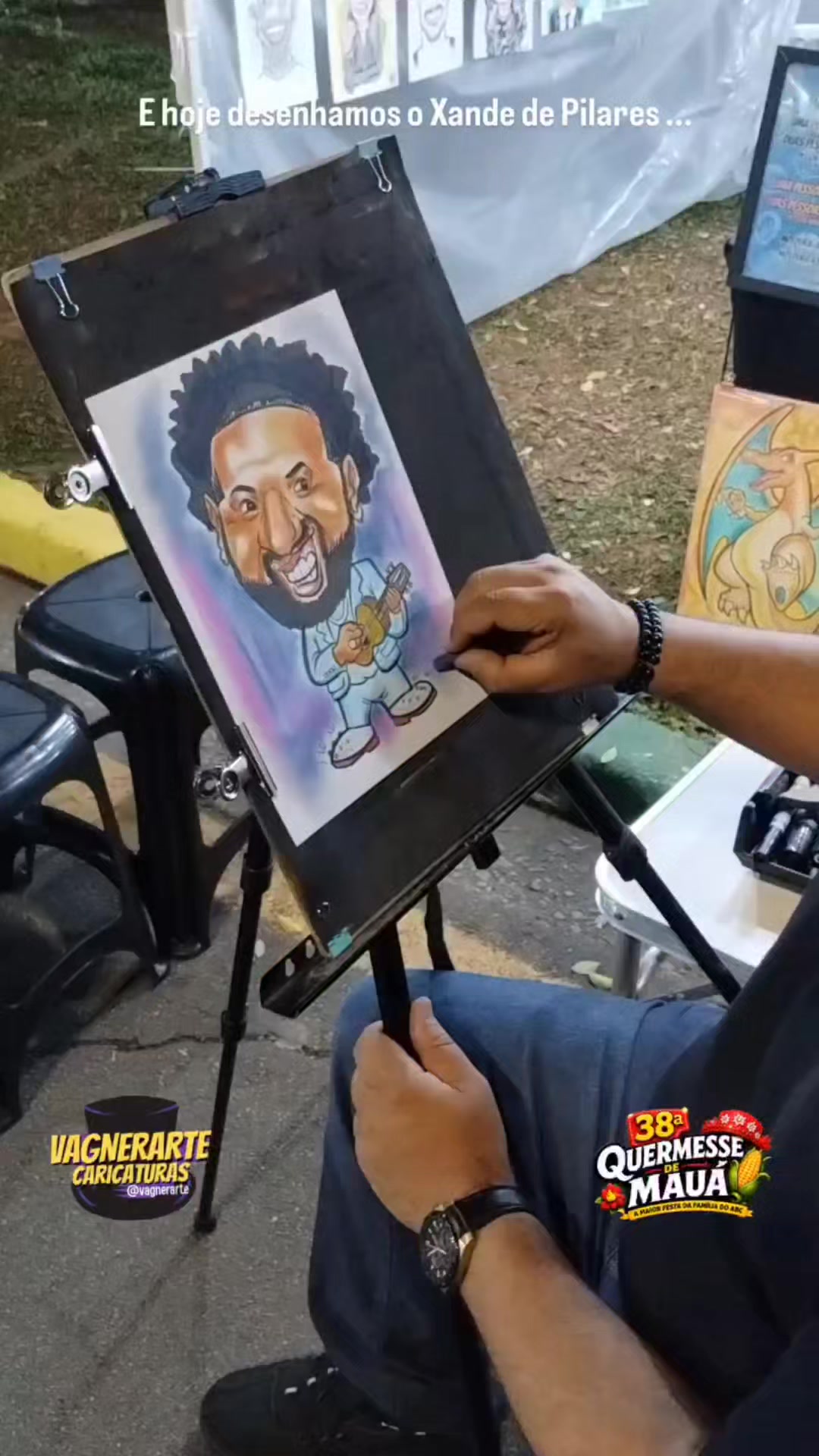 @Vagnerarte Caricaturas