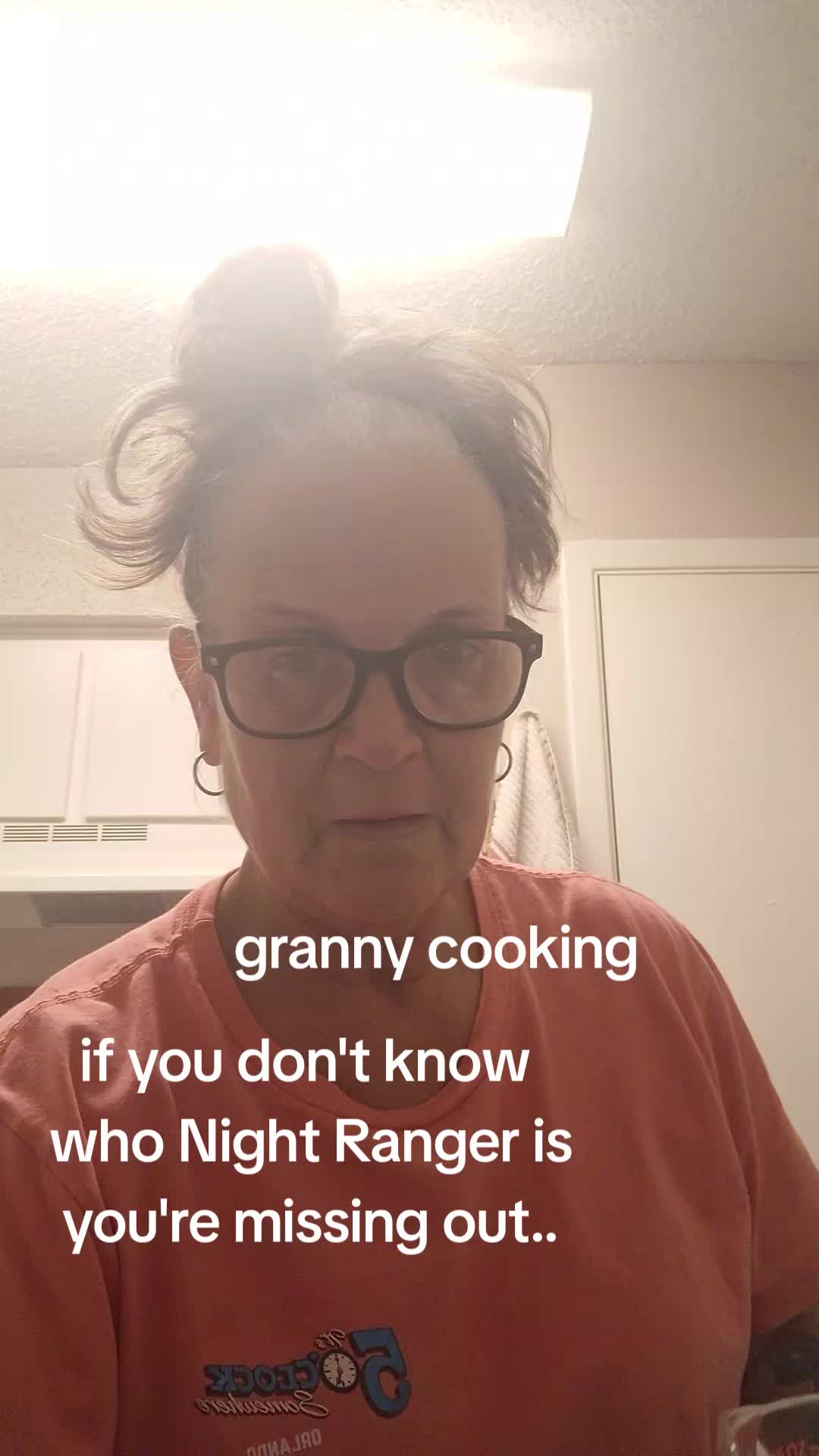@granny at kitchen table 🎼🎵❌️
