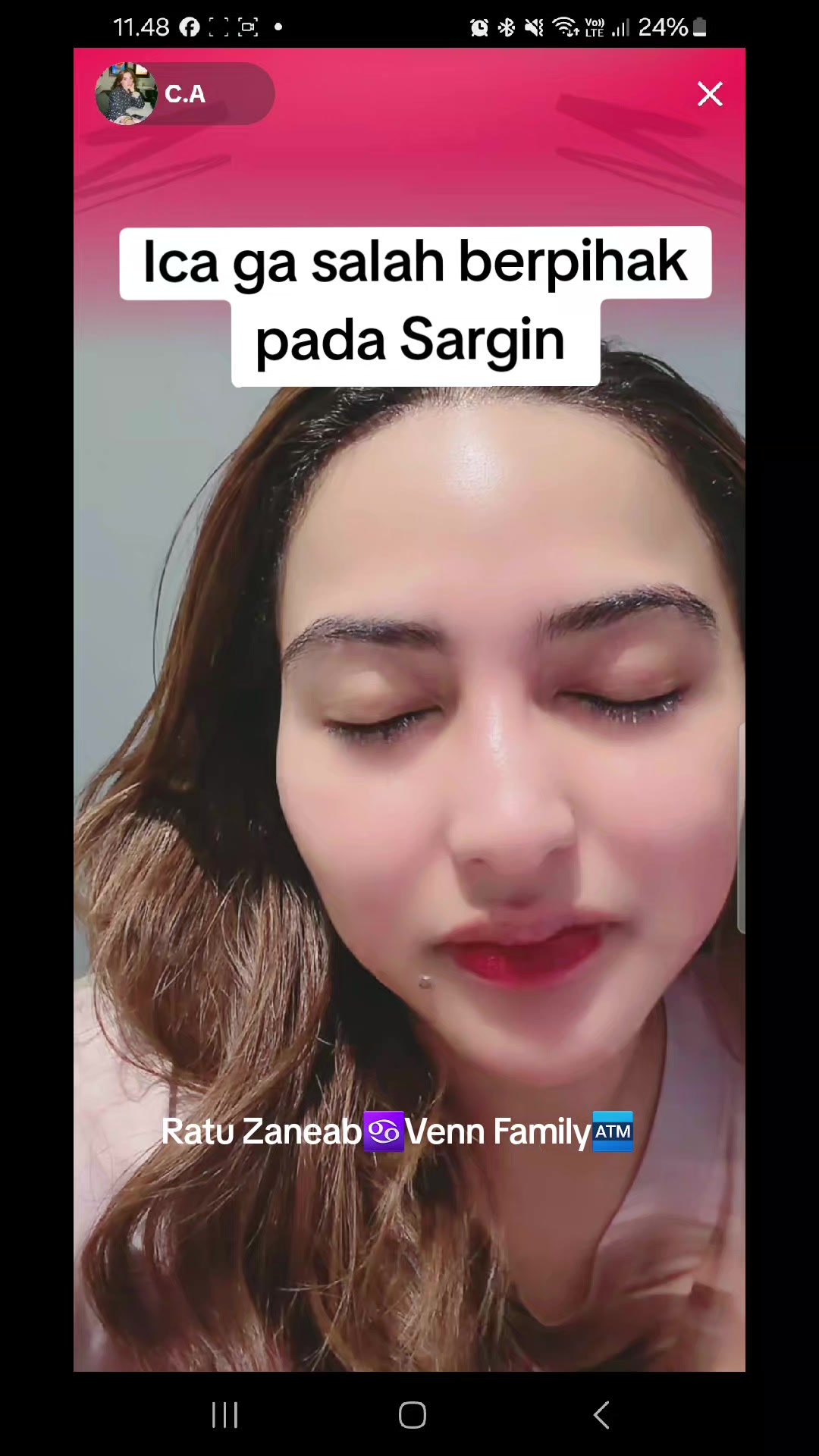 @Ratu Zaneab♋️Venn Family🏧