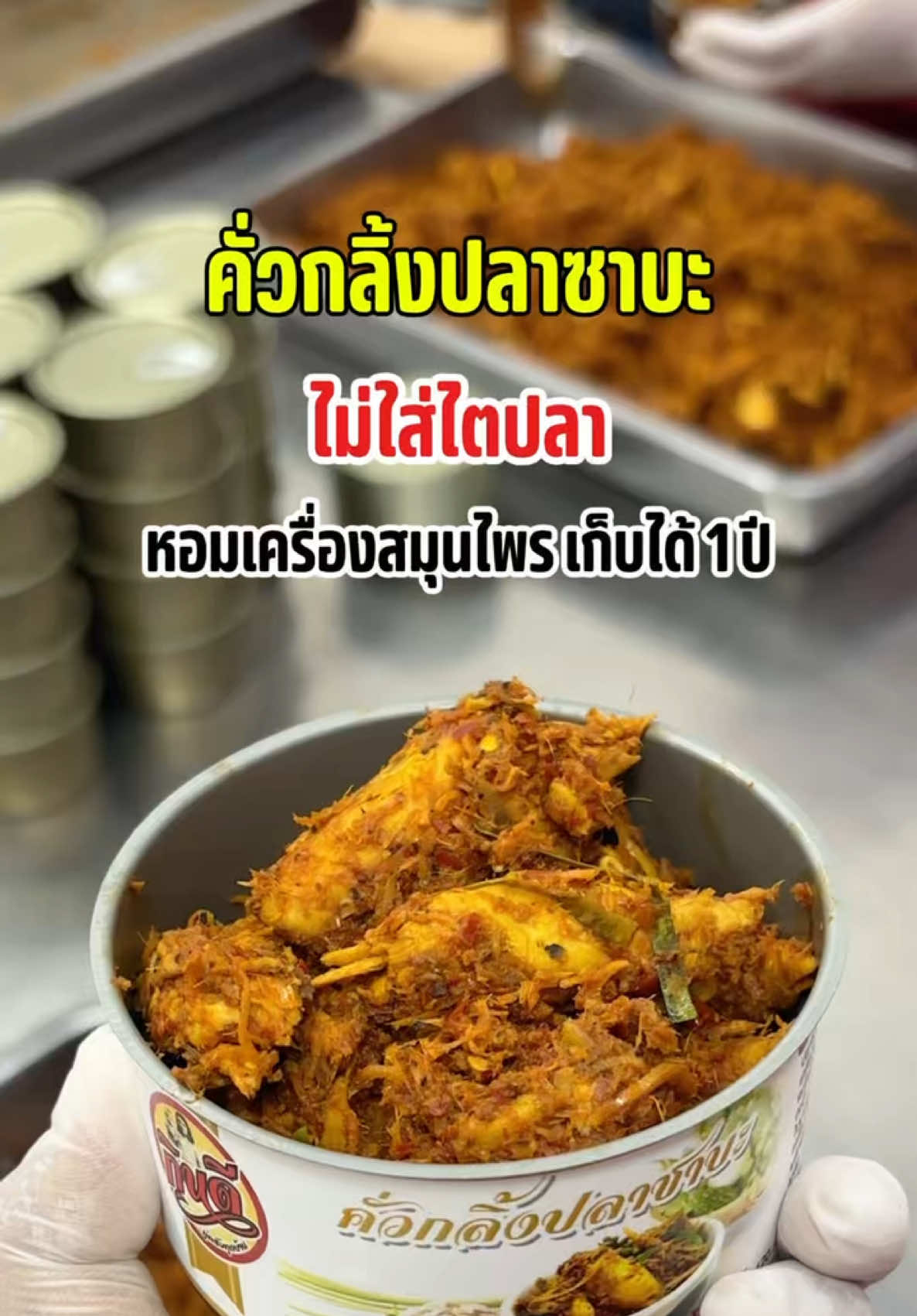 @โรงงานผลิตไตปลาคั่วกินดี