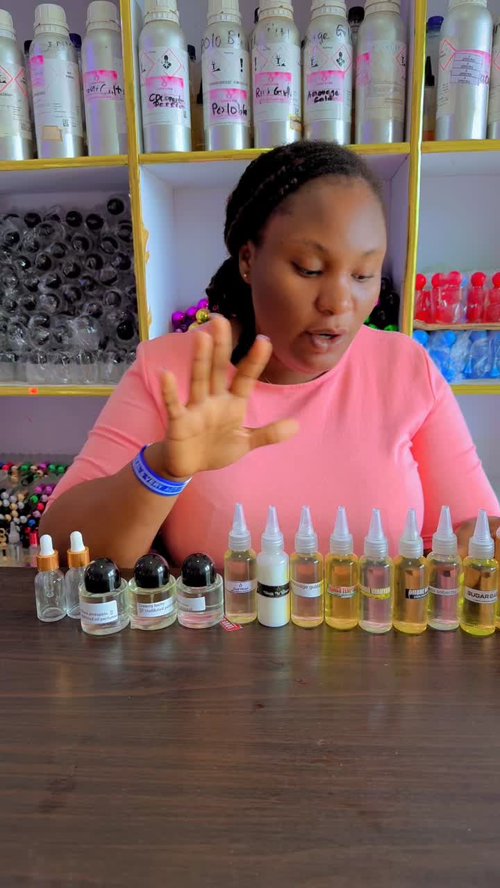 @Perfume oil vendor in Kasoa