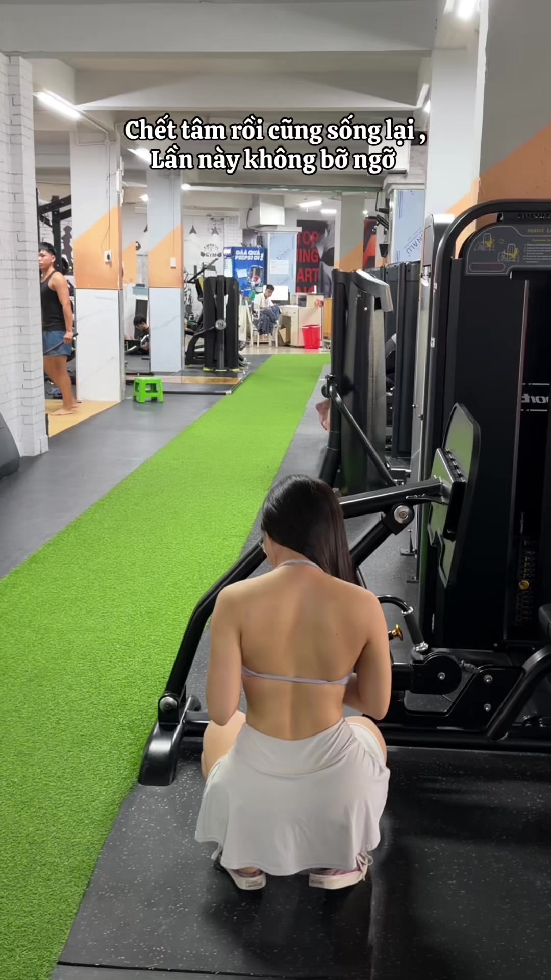 @Tiểu mã tập gym nè