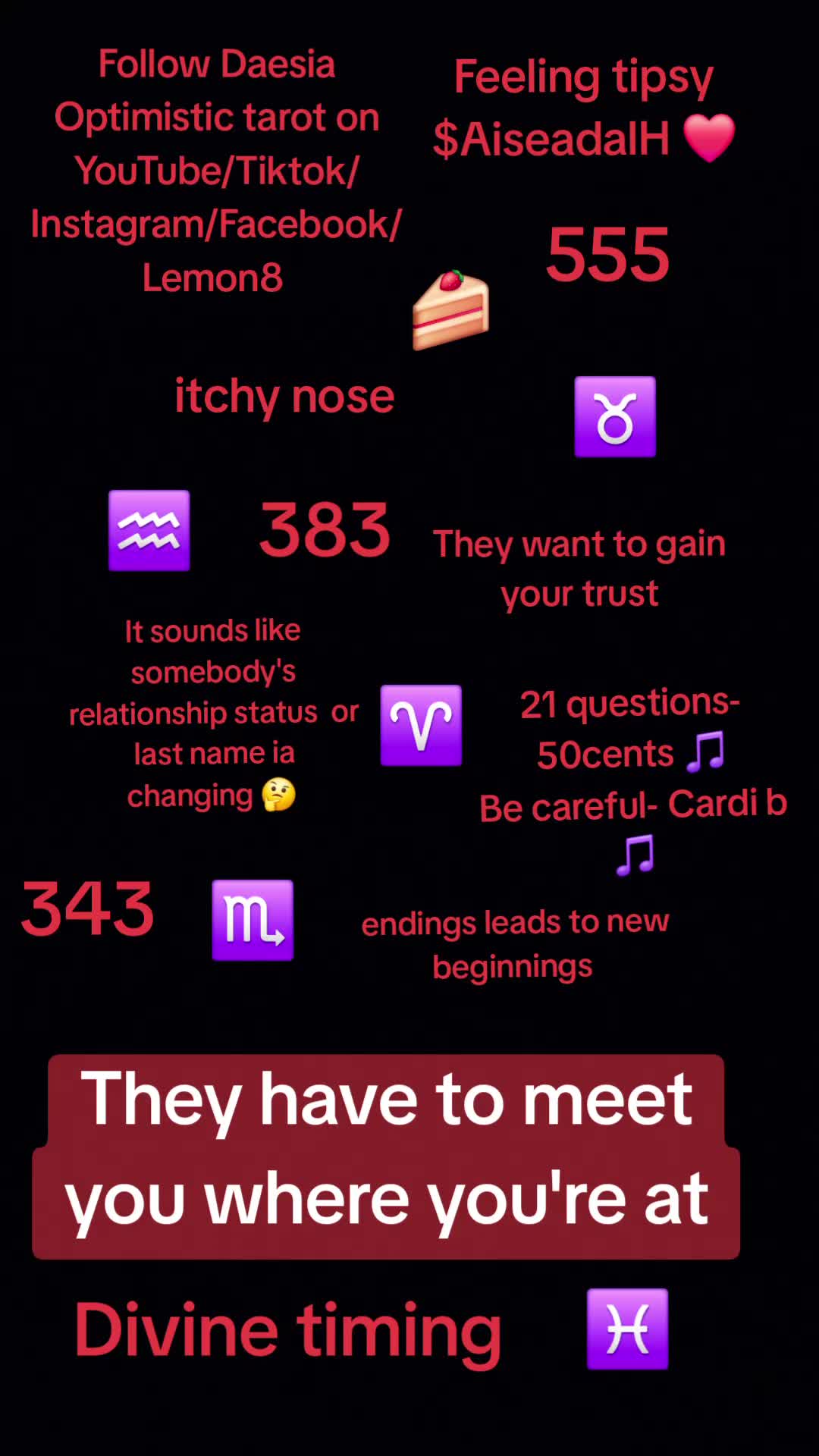 @Daesia Optimistic Tarot
