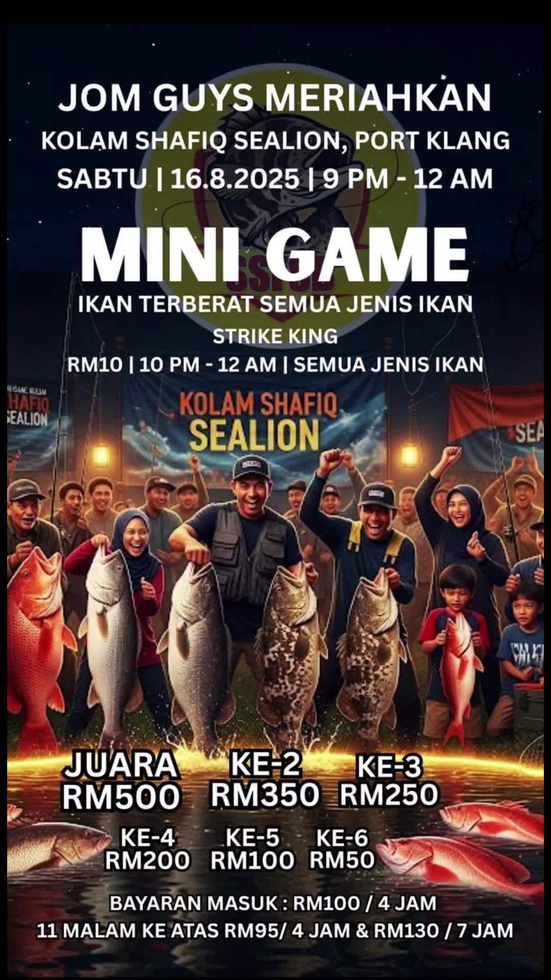 @Shafiq Sealion Fishing Sdn Bhd