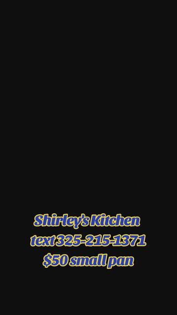 @Chef Shirley