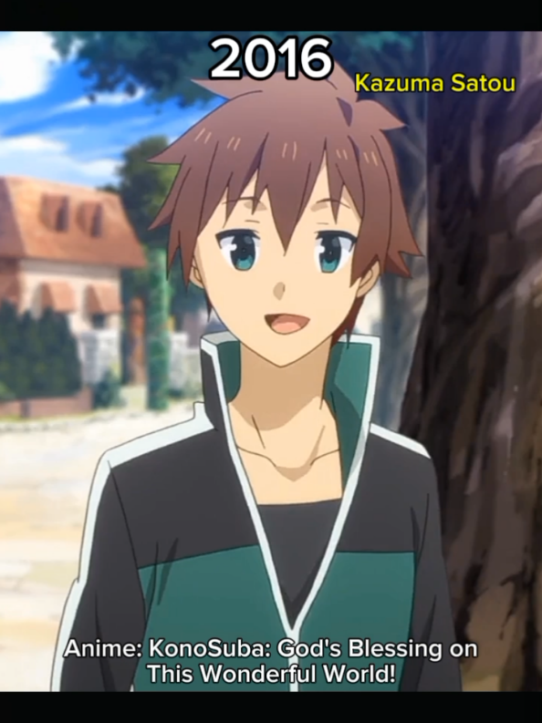 Anime Rafi Call Kazuma Satou 2016 vs 2025 Anime: | Rafi_Animes (@rafianimes)