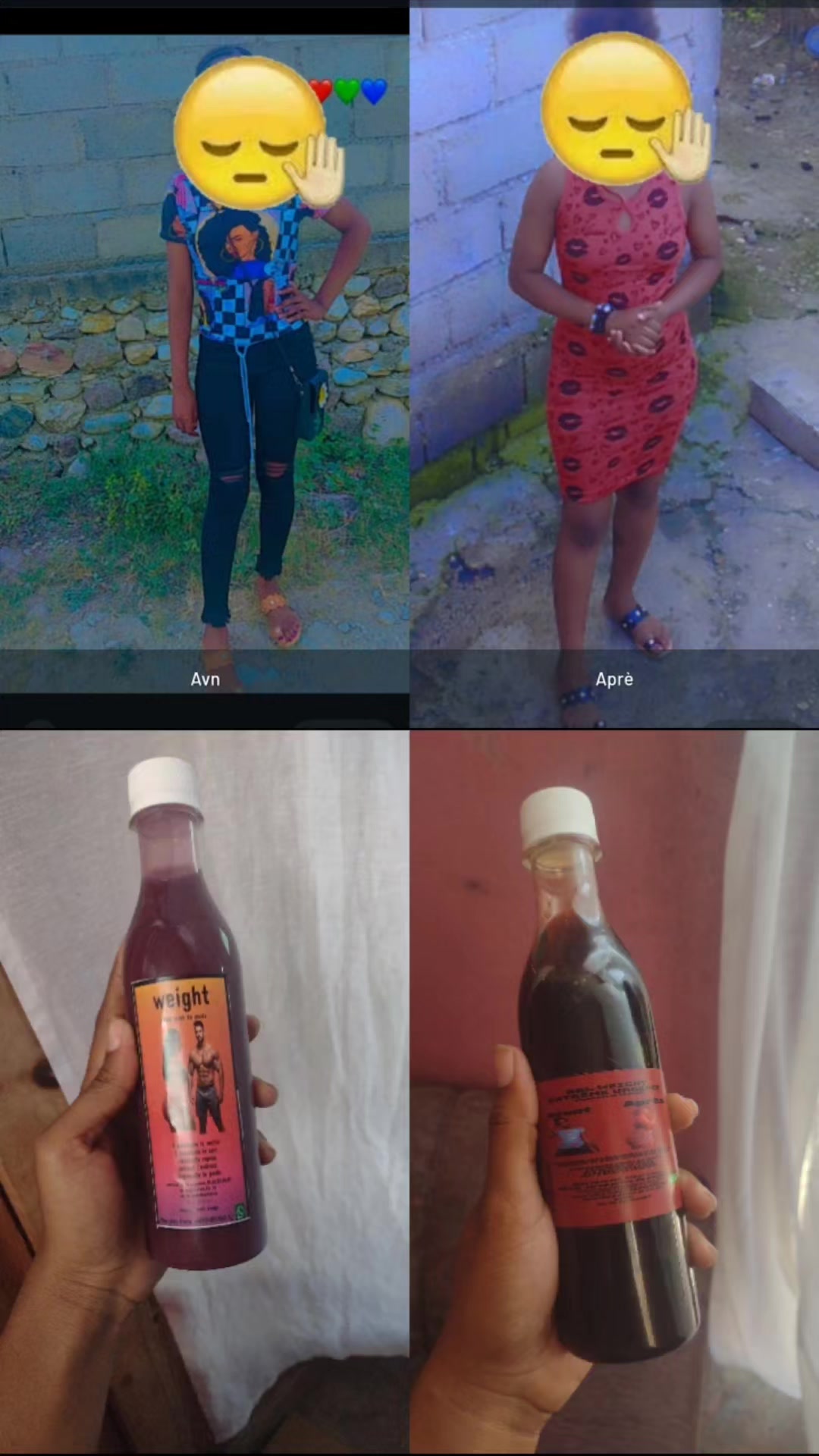 @sirop prise de poids weight