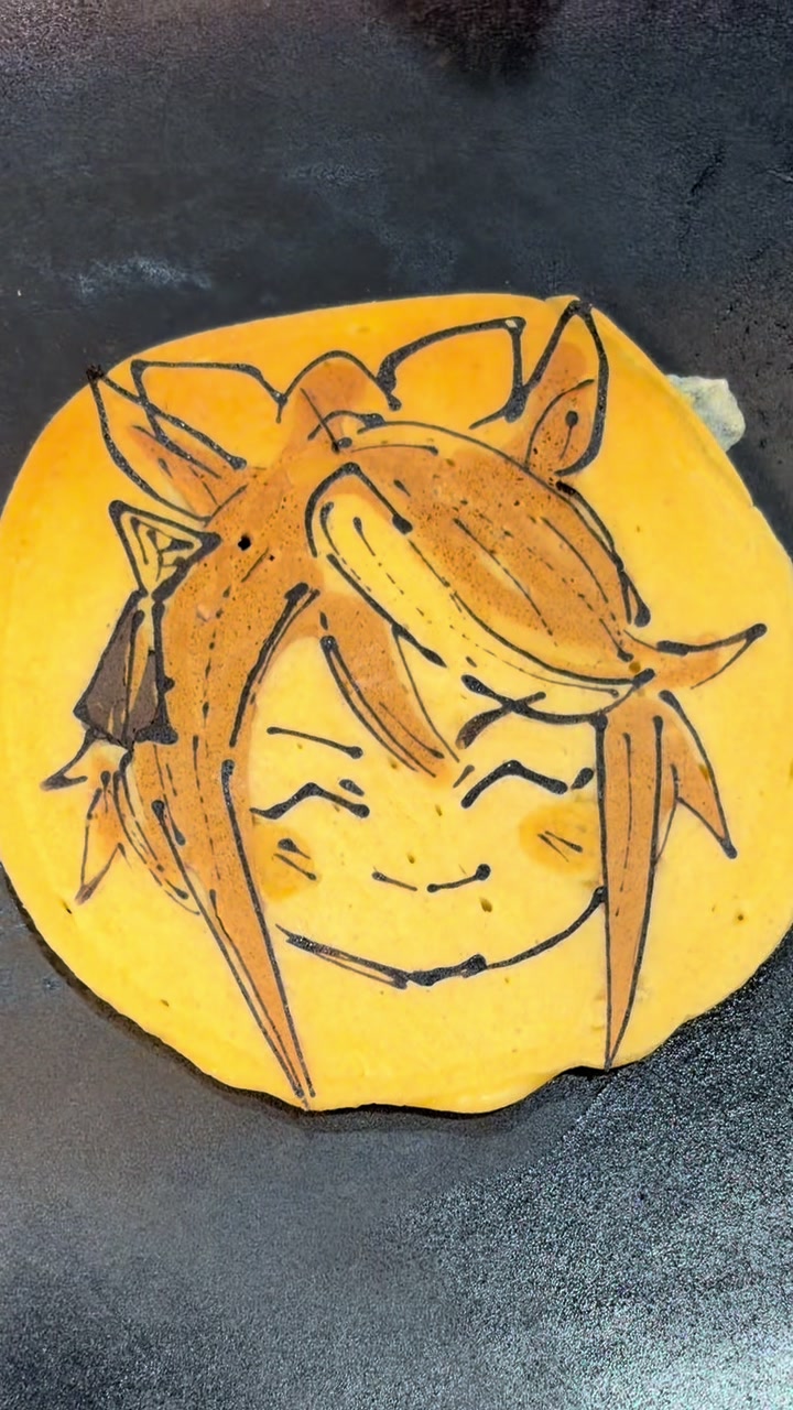 @Shonen Flip pancake art