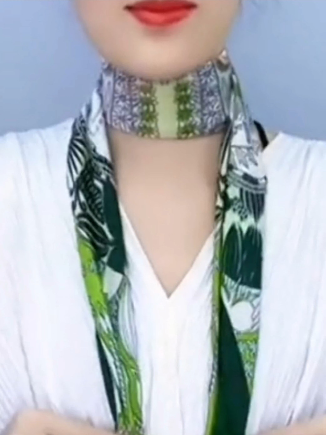 @Silk Scarf
