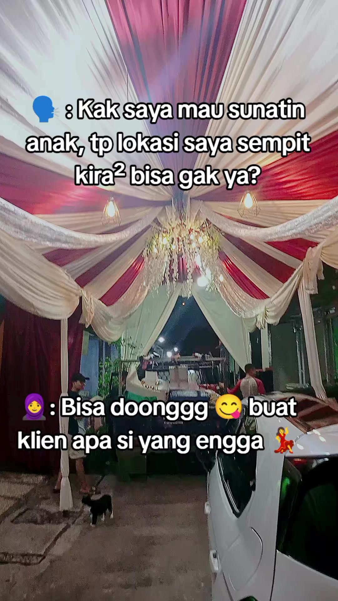 @pasutri tukang dekor
