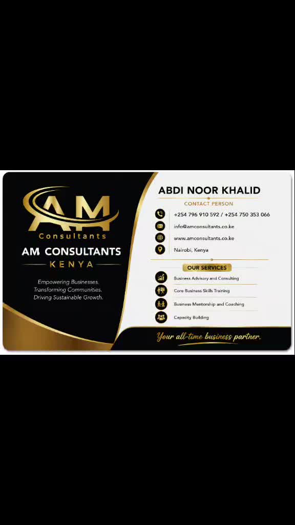 @ABDI NOOR #Business Consultant