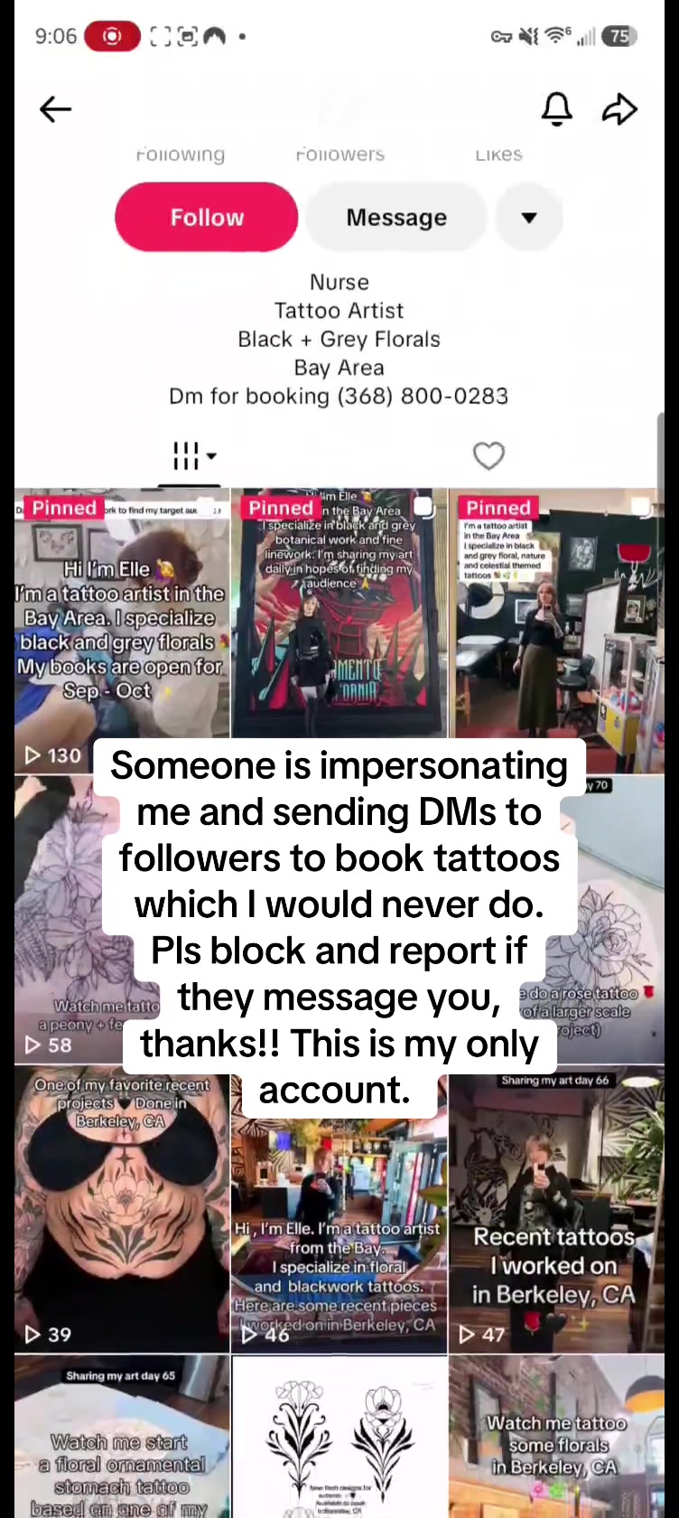 @Elle Webb | Tattoo Artist