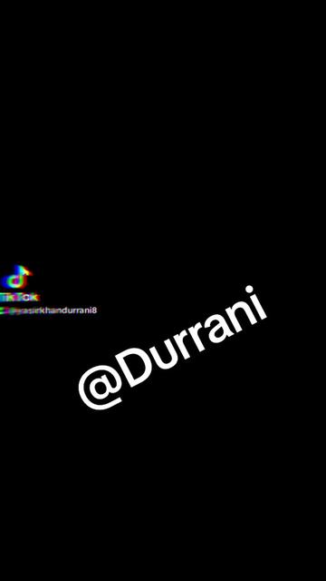 @Yasir Khan Durrani