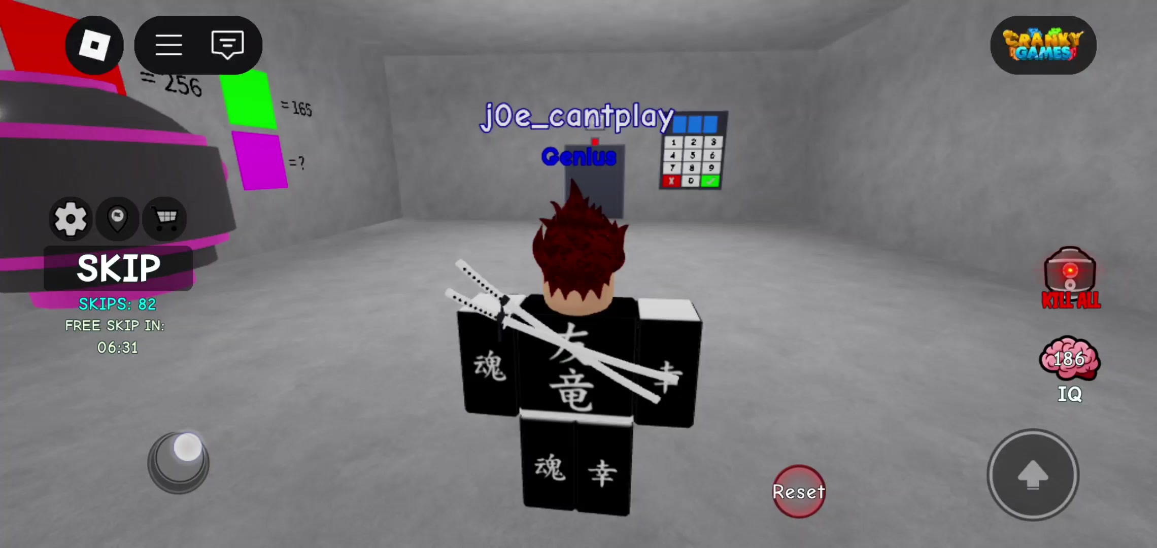 @joe cantplay