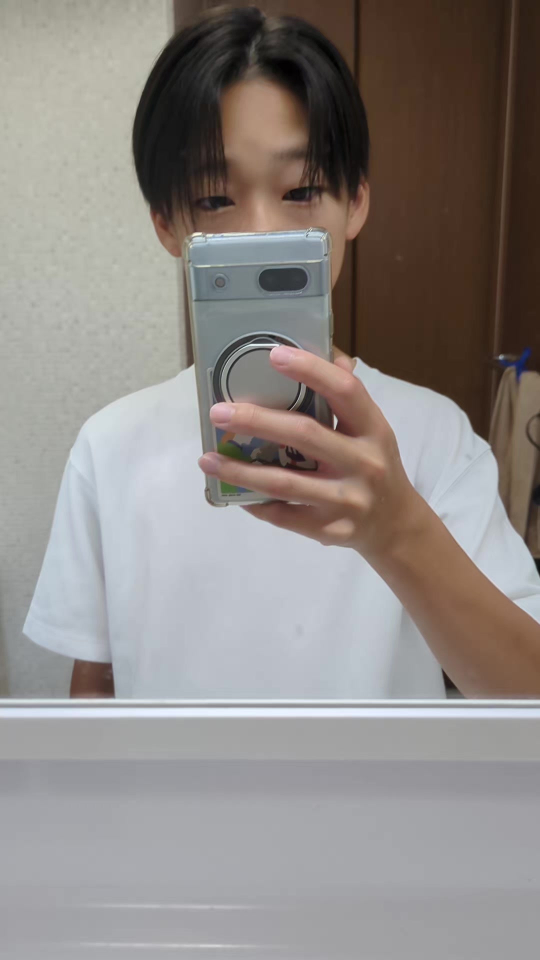 @1年後にヘアセット上手くなる学生🔥