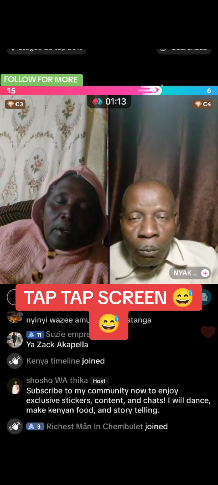 @Kenya timeline