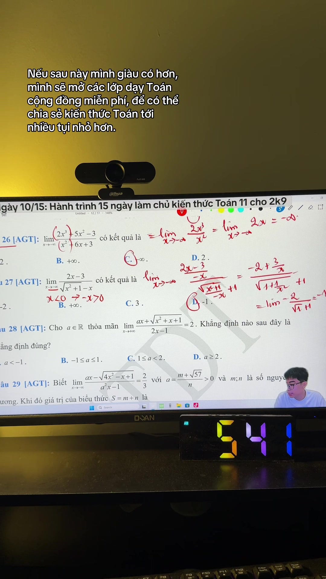 @Anh giáo Tùng dạy Toán
